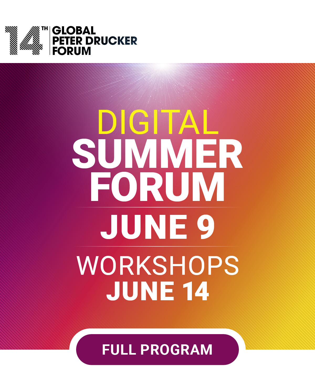 10th Global Peter Drucker Forum