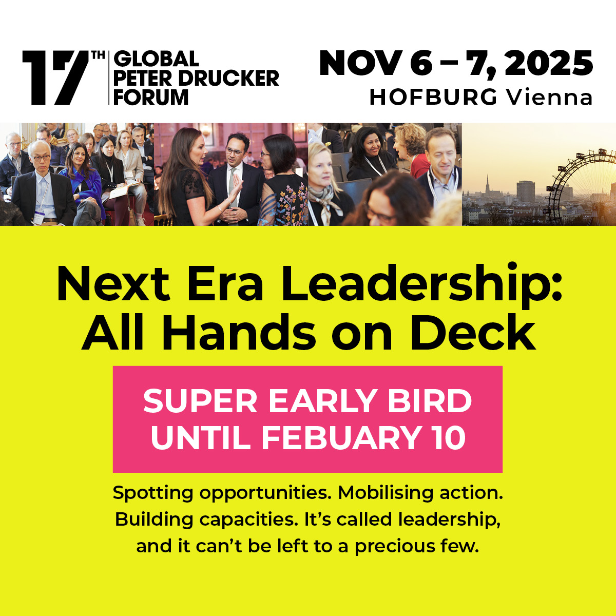 13th Global Peter Drucker Forum
