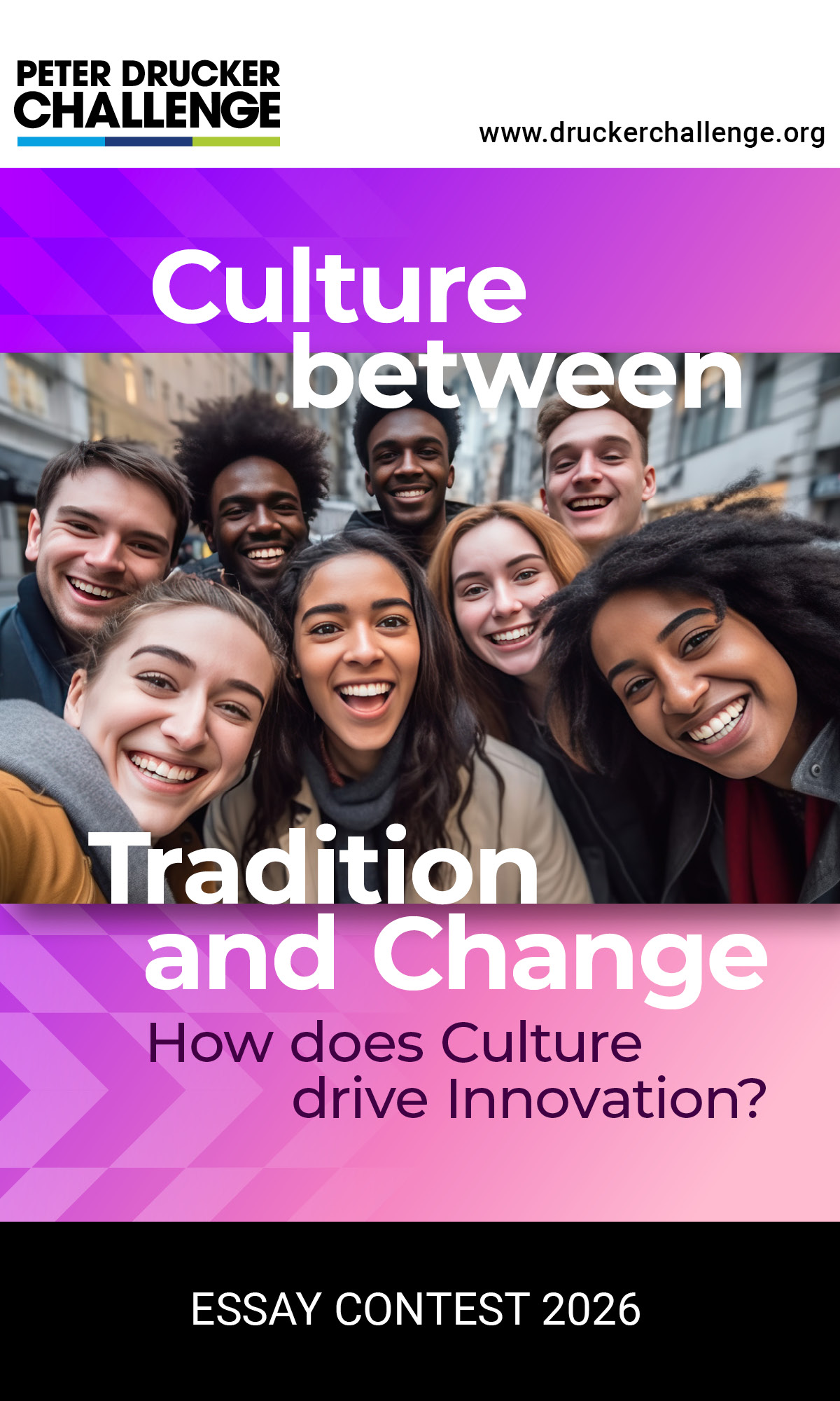 Key visual: Group of young people