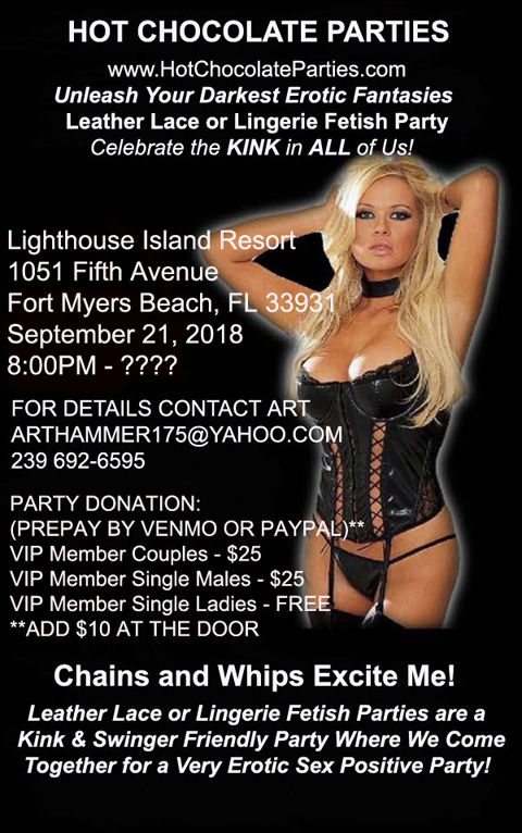 Beach Sex Parties In Fl - Fort Myers Beach, FL 9/21/18 HCP Club's VIP Members Leather ...