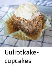 Gulrotkake-cupcakes