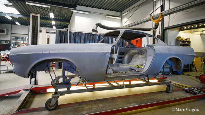 Volvo P1800 S Body Restauratie