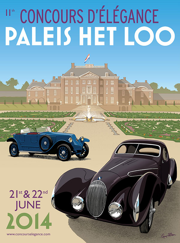 Click here to visit the website of Concours d'Elegance Paleis het Loo.