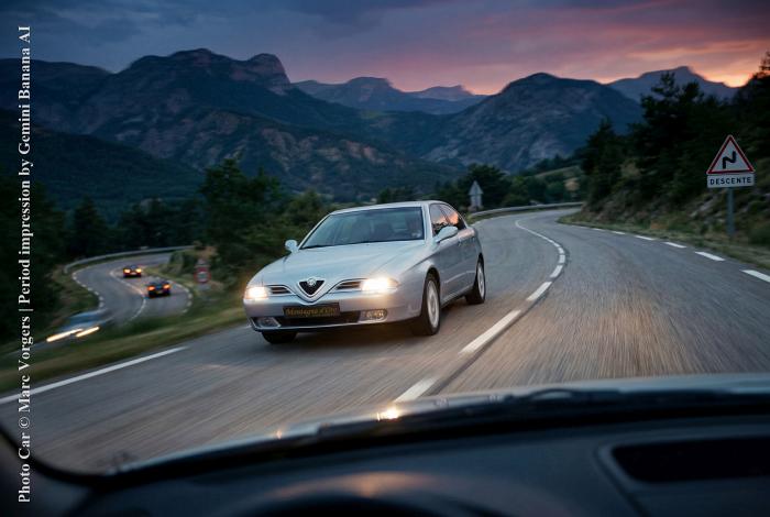 Alfa Romeo 166 Super 3.0 V6 French Alps