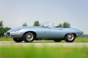 Jaguar E-type roadster. CLICK HERE