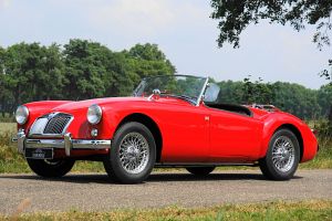 MGA 1500 roadster. KLIK HIER