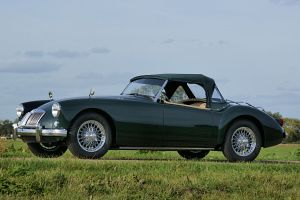 MG MGA 1500 roadster. KLIK HIER