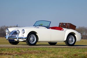 MG MGA 1500 roadster. CLICK HERE/KLIK HIER