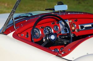 MG MGA 1500 roadster. CLICK HERE/KLIK HIER