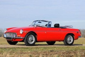 MGB roadster. KLIK HIER