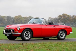 MG MGB roadster. KLIK HIER