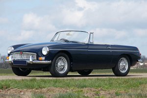 MGB roadster, 1964. KLIK HIER