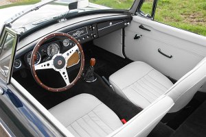 MGB roadster, 1964. KLIK HIER