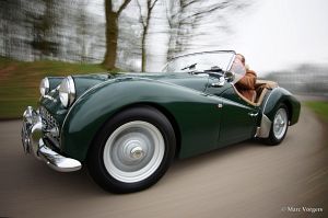 Triumph TR 3a. CLICK HERE / KLIK HIER