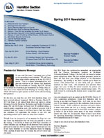 Spring 2014 Newsletter