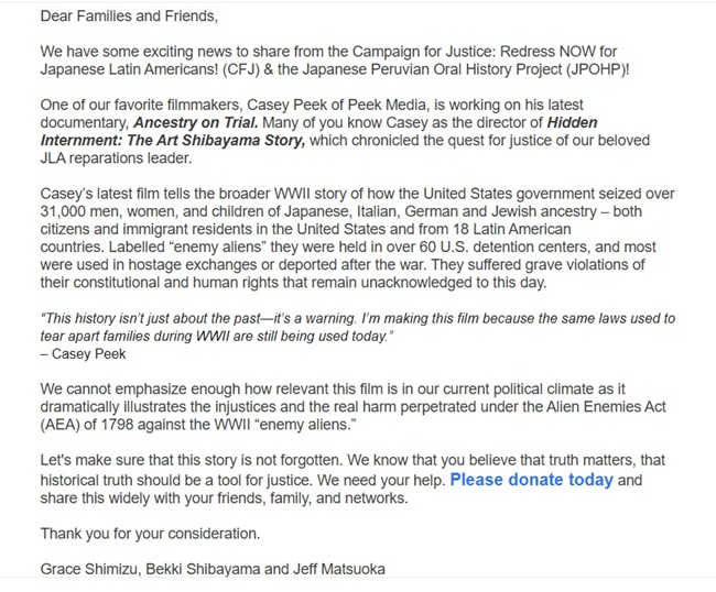 CFG Statement on Film