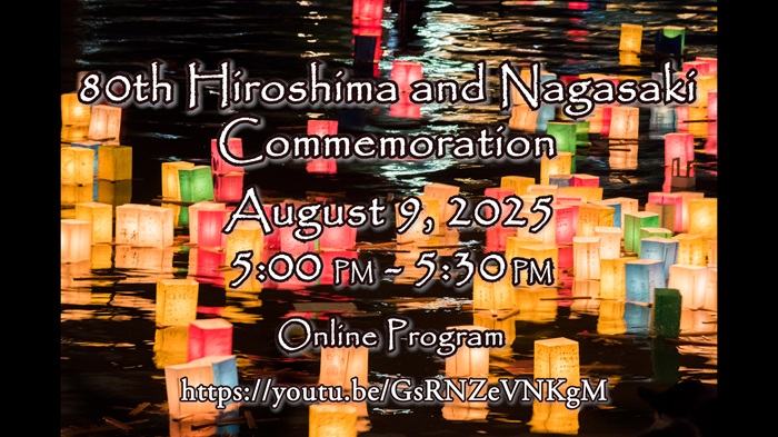 80th Commemoration Hiroshima/Nagasaki