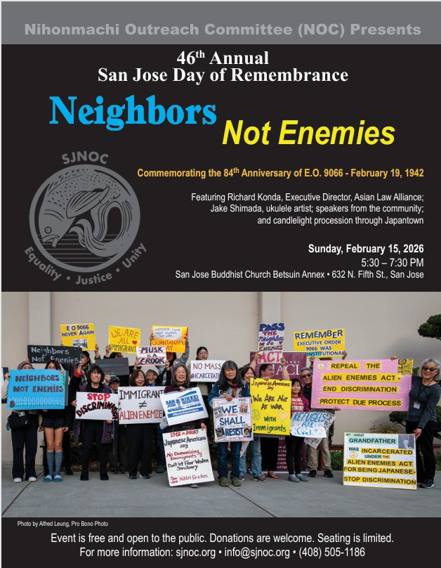 Day of Remembrance flyer