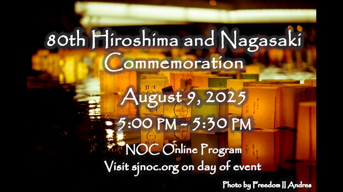 80th Hiroshima/Nagasaki Commemoration