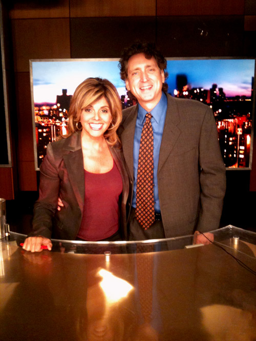 Issues with JVM - on set at HLN in September with Jane Velez Mitchell...