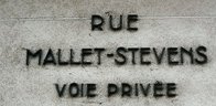 Rue Mallet Stevens