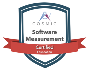 COSMIC Software sizing Certification Badge