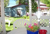 Gardens and gazebos at Colorado B&Bs