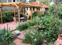 The Avenue Bed & Breakfast Inn located in Manitou welcomes guests to enjoy a quiet back garden during their stay