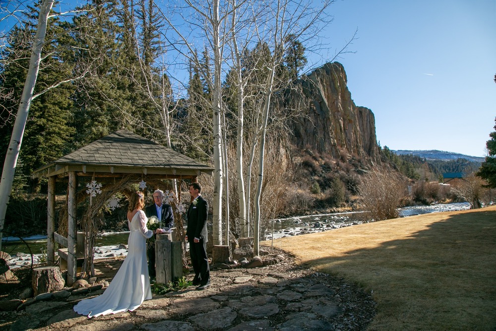 Arbor House Inn on the River South Fork, CO elopement package