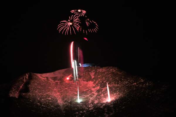 Fireworks on Pikes Peak are a favorite at Blue Skies Inn in Manitou