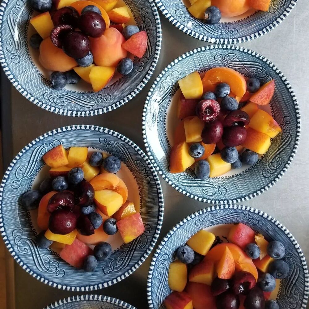 Bross Hotel's seasonal fruit is a delight!
