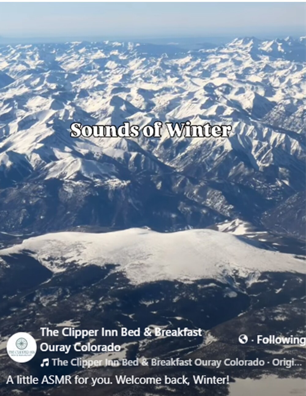 Clipper Inn Ouray CO offers reels to welcome winter