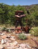 Hummingbirds are welcome guests to Hughes Hacienda, just south of Colorado Springs