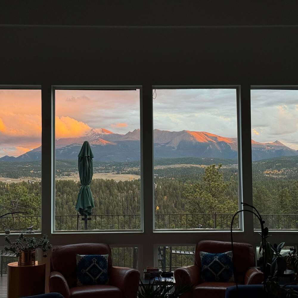Pikes Peak Paradise B&B Woodland Park CO views to envy