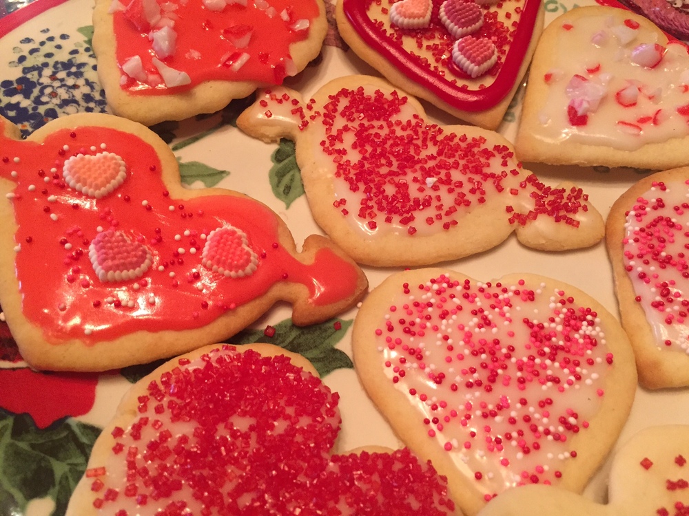 Valentine Sugar Cookies