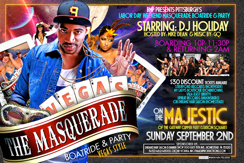 Bap Official E Blast Pittsburgh S Labor Day Weekend Sexy Masquerade Boatride And Party Vegas