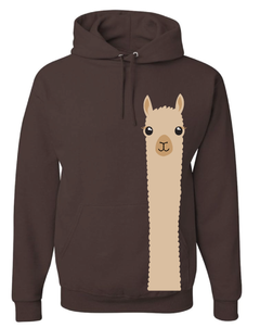 alpaca hoodie