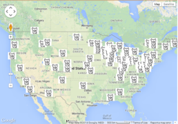 Alpaca Preferred Retailers Map