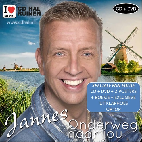 Jannes - Onderweg naar jou - Speciale Fan Editie - CD+DVD