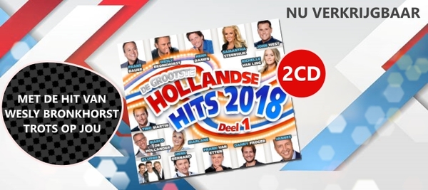 De Grootste Hollandse Hits 2018 - Deel 1 - 2CD
