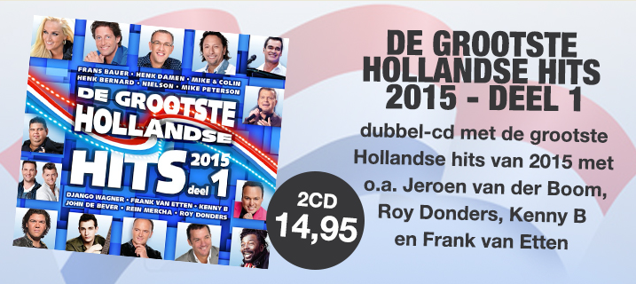 The Grootste Hollandse Hits 2015 - Deel 1 - 2CD
