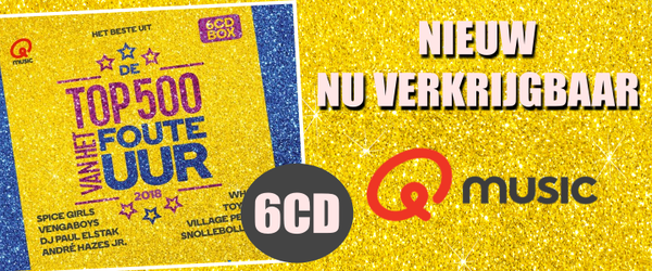 Q Music - Het Beste Uit De Top 500 Van Het Foute Uur 2018 - 6CD