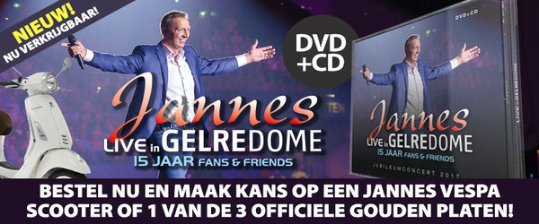 Jannes - Live In Gelredome - DVD+CD