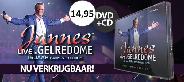 Jannes - Live In Gelredome - CD+DVD