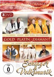 Gold Platin Diamant - Schlager, Volksmusik & Instrumental - 3DVD