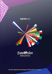Eurovision Song Contest - Rotterdam 2021 - Open Up - 3DVD
