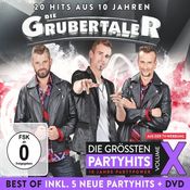 Grubertaler - Die Grossten Partyhits - Vol. X - CD+DVD