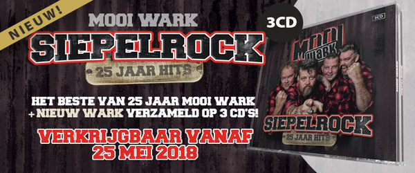 Mooi Wark - Siepelrock - 25 Jaar Hits - 3CD