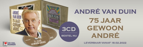 Andre van Duin - 75 Jaar Gewoon Andre - 3CD