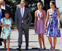 Het gezin Obama